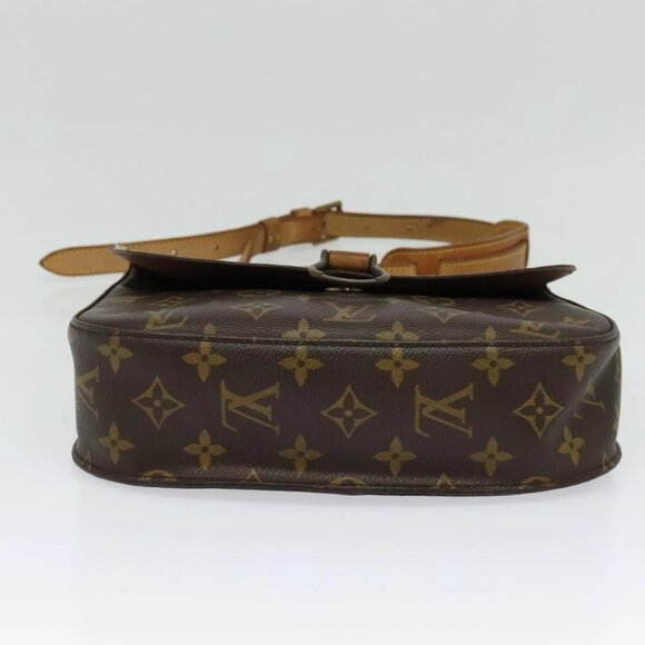 LOUIS VUITTON Monogram Saint Cloud GM Shoulder Bag M51242 LV Auth BA4995 - Picture 7 of 16